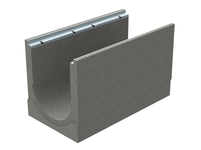 Лоток водоотводный SteePro E DN400 H610, кл. Е600